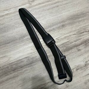 Adjustable Black Webbing belt for Men